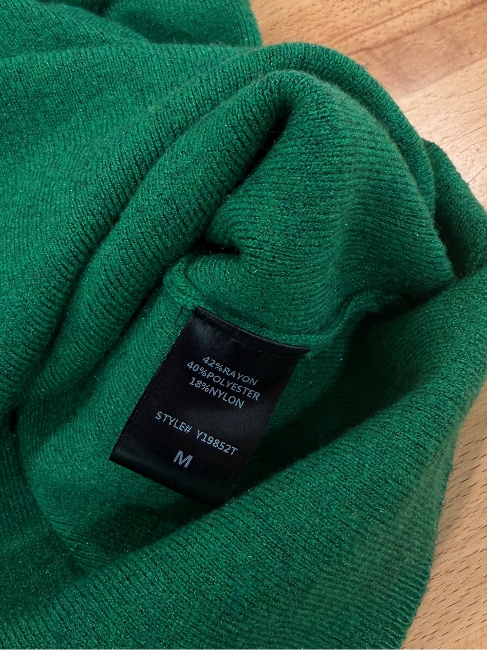 Tuckernuck Pomander Place Green Vivianne Dress Sweater Knit Size Medium - Picture 7 of 8